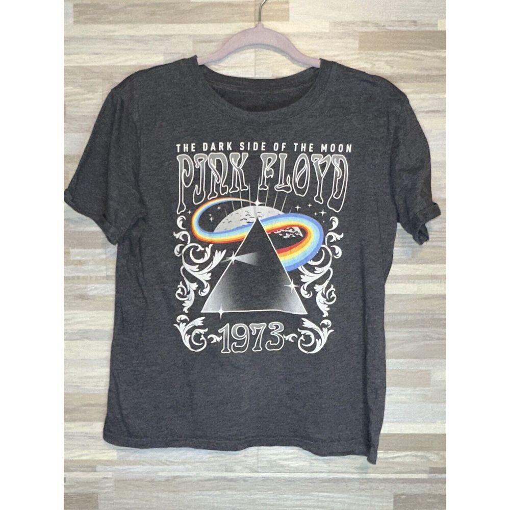 Pink Floyd t shirt womens "Dark Side Of The Moon" Size Medium #245